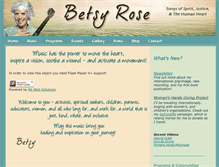 Tablet Screenshot of betsyrosemusic.org